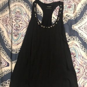 Express Size Small Black Tank